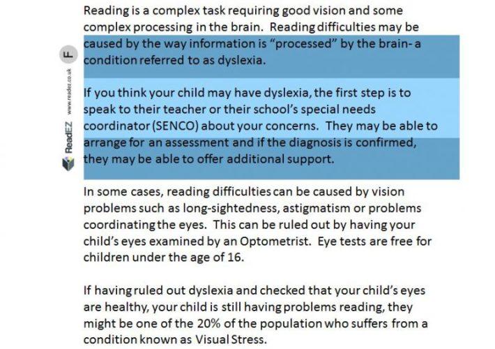 Visual Stress Clinic | Kirk Road Eye Care Visual Stress Renfrewshire